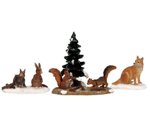 LEMAX - Woodland Animals, Set/4