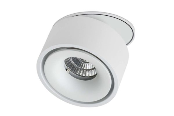 Lumexx Semi LED Einbauleuchte weiss/weiss 10W, 680lm, 2700k