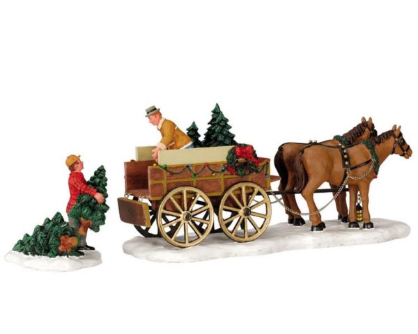 LEMAX - Christmas Tree Wagon