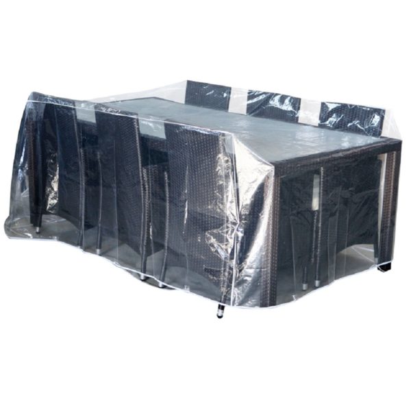 Abdeckplane 210 x 130 x 80 cm transparent