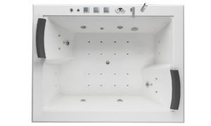 Whirlpool XXL 2 Personen BABILON weiss