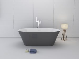 Badewanne DELIAHgrau