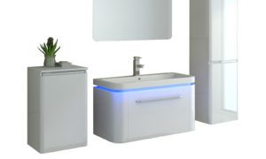 Badset STAAD weiss Badmoebel Set