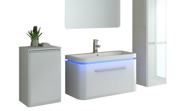 Badset STAAD weiss Badmoebel Set