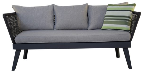 Gartensofa Cuba anthrazit