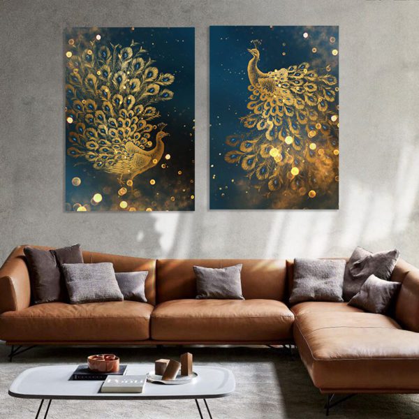 Nordic Golden Peacock Blatt – Bild 2