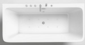 Whirlpool Badewanne VALLERIE weiss