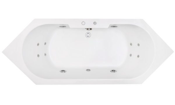 Whirlpool VILLA MEDICI 209x80.5 cm weiss