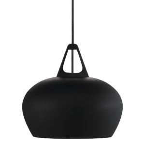 dftp Belly 29 Pendelleuchte E27, Metall, schwarz