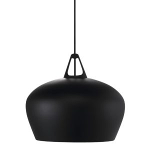 dftp Belly 38 Pendelleuchte E27, Metall, schwarz