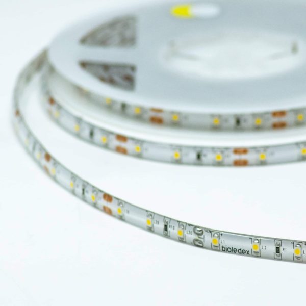 Bioledex LED Streifen 24V 5W/m 60LED/m 4000K IP65 5m Rolle neutralweiss