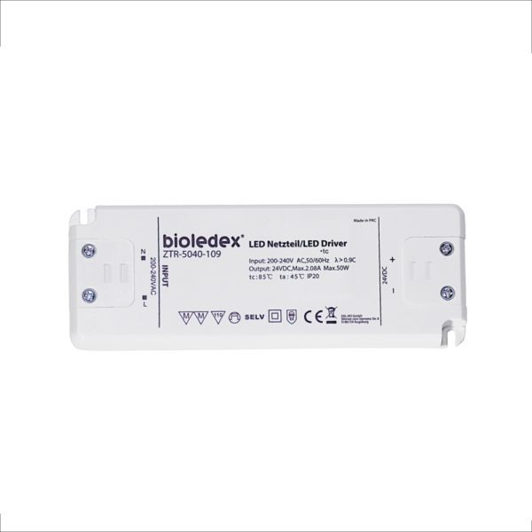 Bioledex 50W 24V DC LED Netzteil, 230VAC Wechselspannung zu 24V DC Gleichspannung