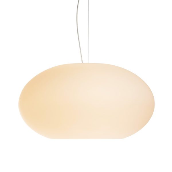 Casablanca AIH Pendelleuchte, E27, 1-flg., Alu, creme matt, 28cm