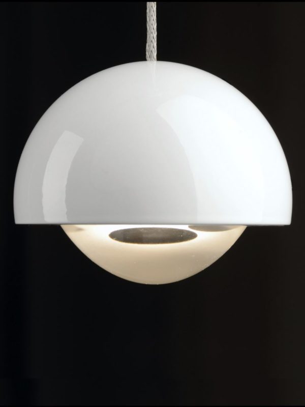 Casablanca LEDIZIA LED Pendelleuchte, 1-flg., Alu weiss glaenzend