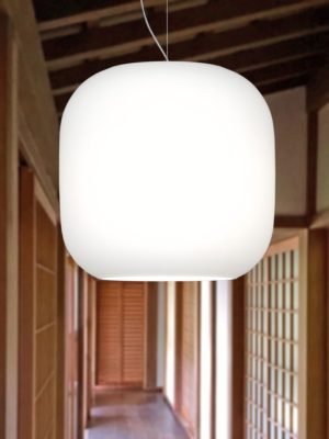 Casablanca MUREA Pendelleuchte E27, 1-flg Alu, opal weiss