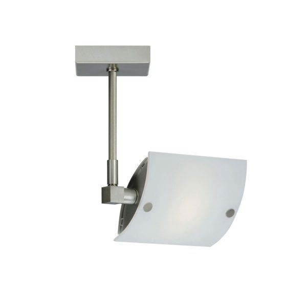 Casablanca OYSTER Deckenleuchte G9, 1-flg. Alu, weiss-matt