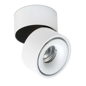 Lumexx LED 18 Aufbauleuchte weiss/schwarz 18W, 1320lm, 2700k
