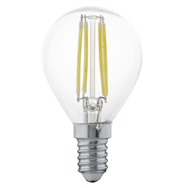 EGLO E14 P45 LED Leuchtmittel 4W 350lm 2700K Filament Tropfen