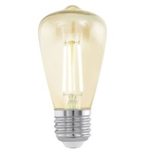 EGLO Vintage E27 LED Leuchtmittel 3,5W 220lm 2200K ST48 Edison Filament