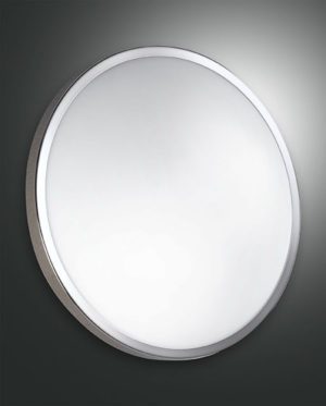 Fabas Luce Plaza Deckenleuchte verchromt, IP41, E27
