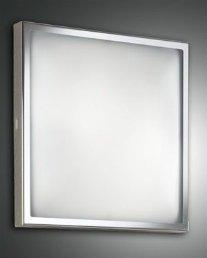 Fabas Luce Osaka Deckenleuchte verchromt, E27