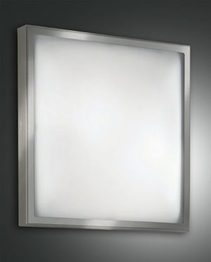 Fabas Luce Osaka Deckenleuchte nickel satiniert, E27