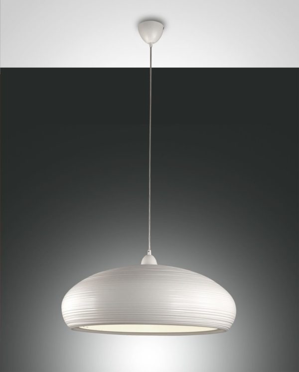 Fabas Luce Lodge Pendelleuchte weiss, E27