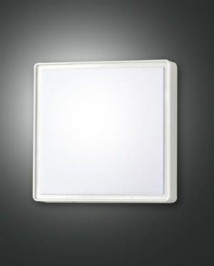 Fabas Luce Oban Aussen Deckenleuchte weiss, IP65, E27