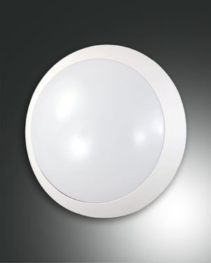 Fabas Luce Wigton Aussen Wandleuchte weiss, IP65, E27