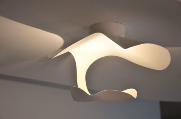 Knikerboker GI.GI PL 40 design LED Wand u. Deckenleuchte weiss