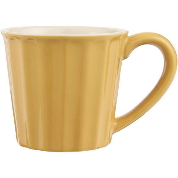 Mynte Tasse mit Henkel, Mustard