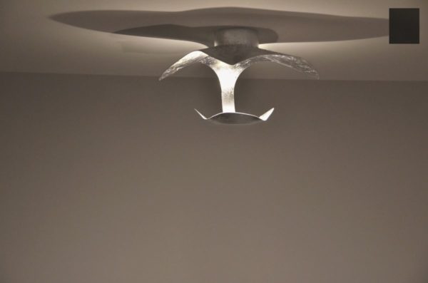 Knikerboker GI.GI PL 40 design LED Wand u. Deckenleuchte matt schwarz