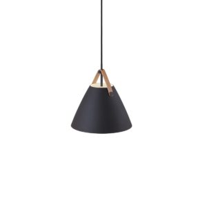 dftp Strap 27 Pendelleuchte 27cm E27, schwarz matt