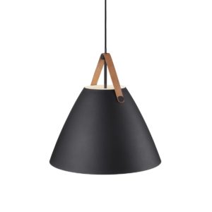 dftp Strap 48 Pendelleuchte 48cm E27, schwarz matt