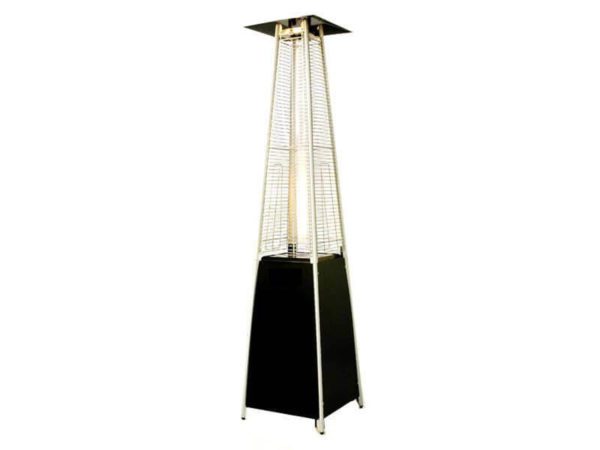 Traedgard Pyramiden Heizstrahler Vesuvio Black 223 cm mit Huelle