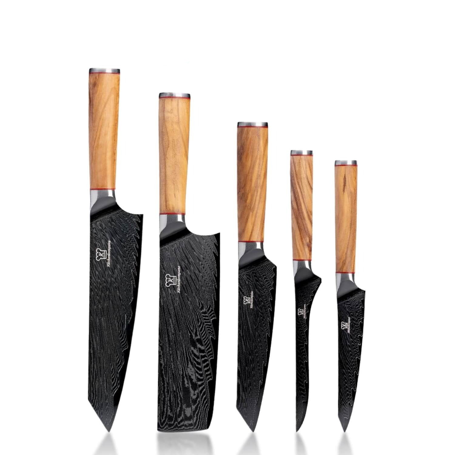 Mokuzai Messerset 5-teilig