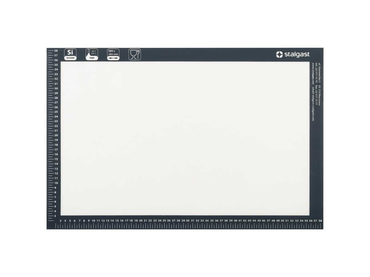 Antihaft-Backmatte, 58,5 x 38,5 cm (BxT), Temperaturbereich: -20 °C bis 220°C, BTH 585 x 385 x 0 mm