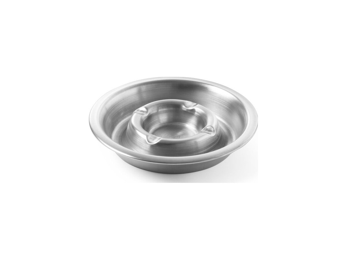 Aschenbecher mit Rinne, Ø 140mm, Höhe 30mm