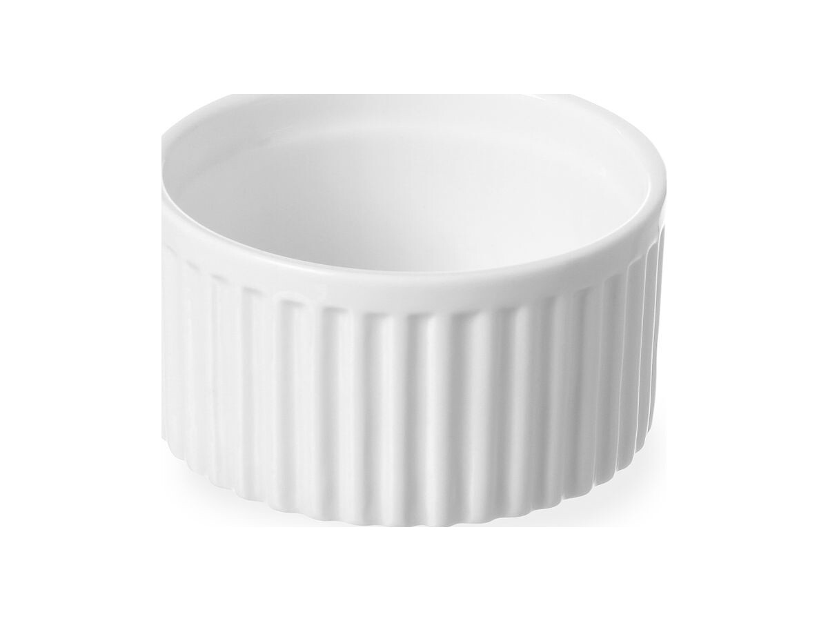 HENDI Auflaufförmchen geriffelt