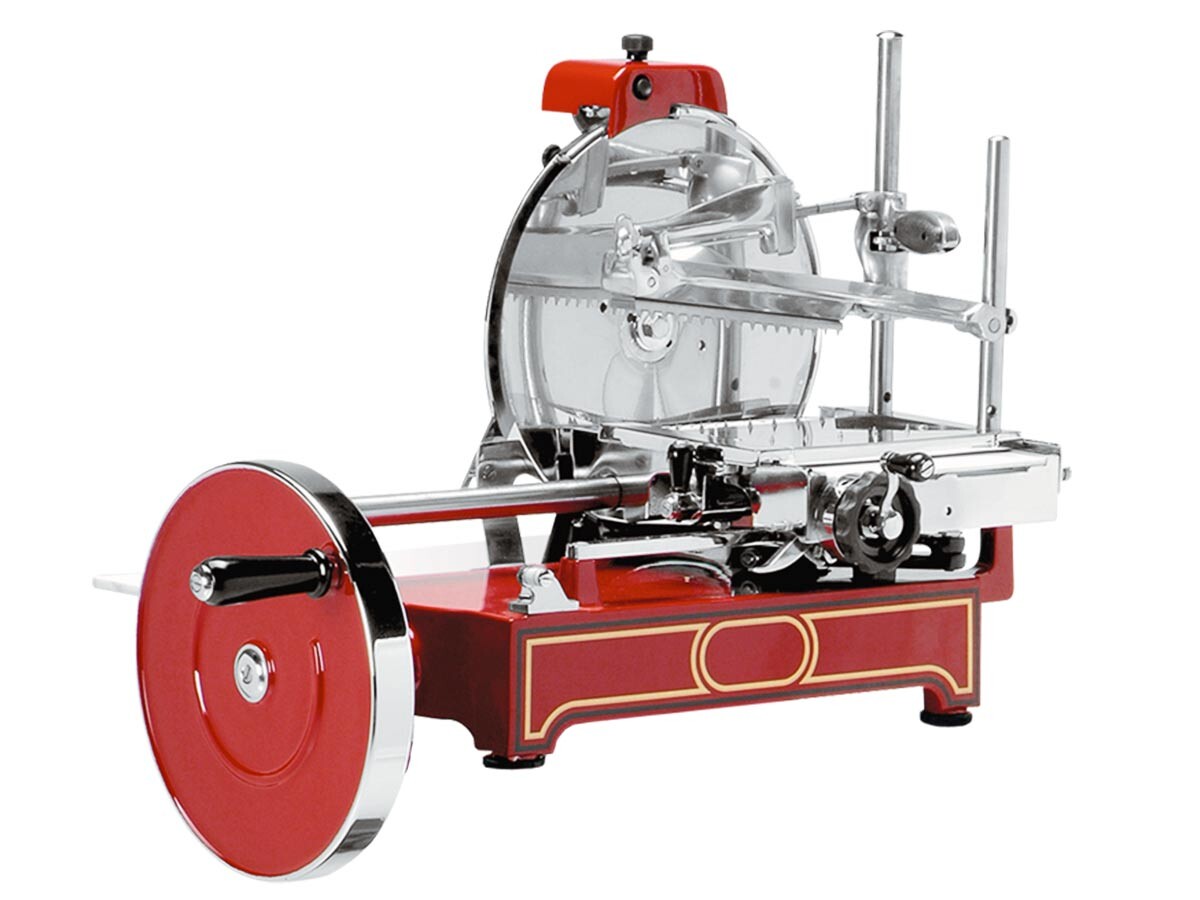 Aufschnittmaschine mit Schwungrad Flying Wheel FAV300, Messer Ø 30 cm, Schnittgröße (BxH) 30 x 23 cm