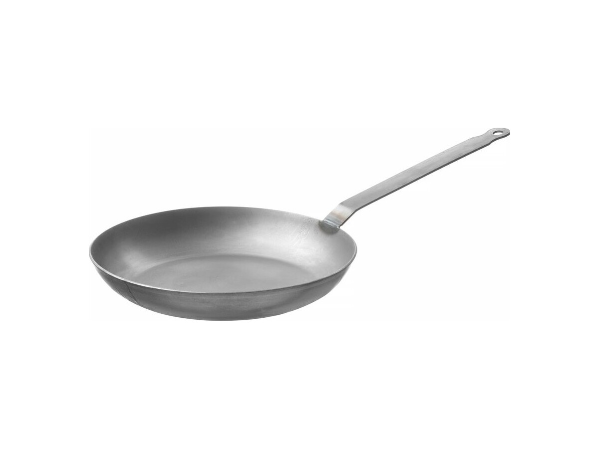 Bratpfanne aus Flachstahl
