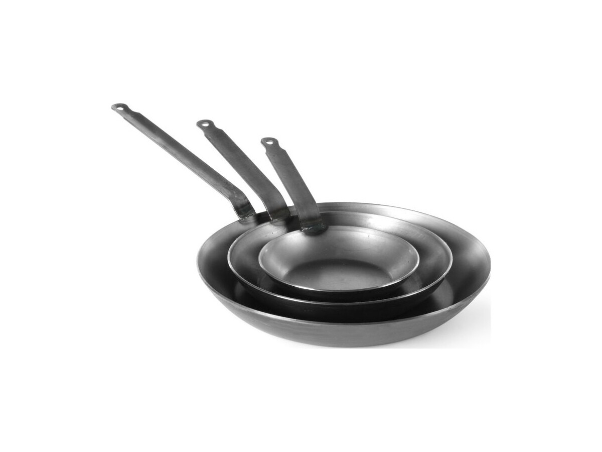 Bratpfanne aus Flachstahl, Ø240x(H)45mm
