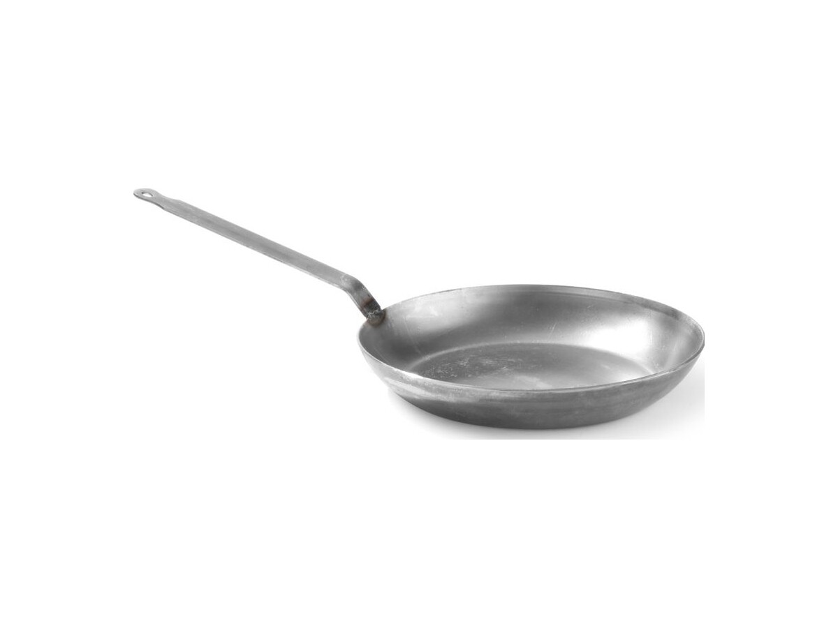 Bratpfanne aus Flachstahl, Ø300x(H)50mm