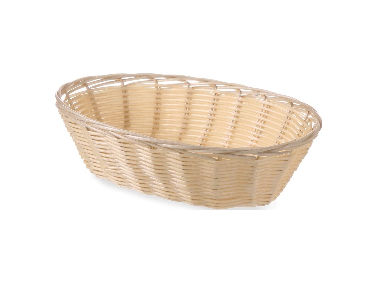 HENDI Brotkorb aus Polyrattan, oval