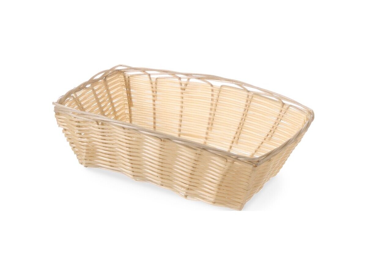 HENDI Brotkorb aus Polyrattan, rechteckig