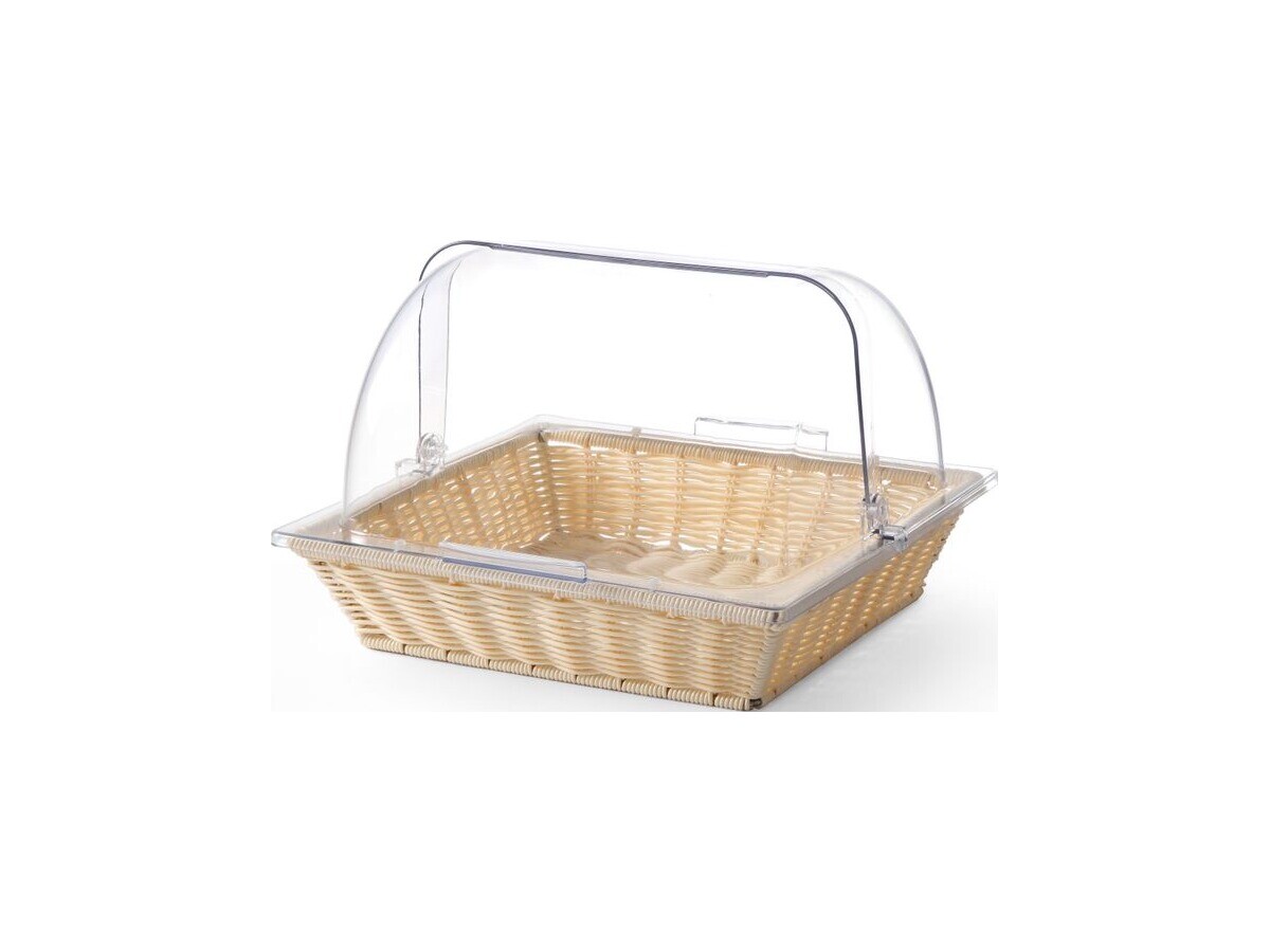 HENDI Brotkorb mit Rolltop-Deckel, GN 2/3