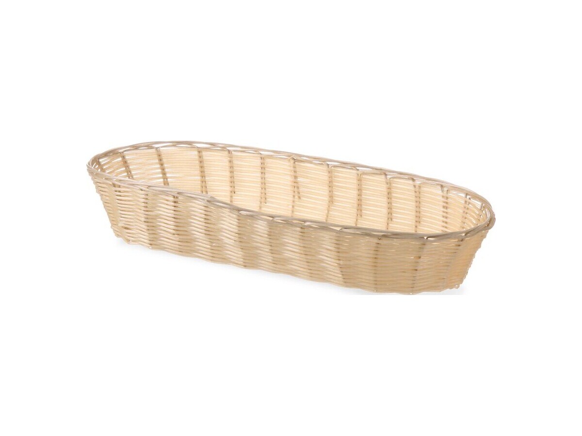 HENDI Brotschale aus Polyrattan, oval