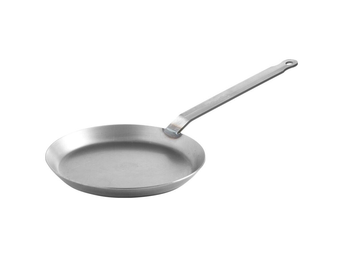 Crêpes-Pfanne, aus Flachstahl, Ø230x(H)25mm