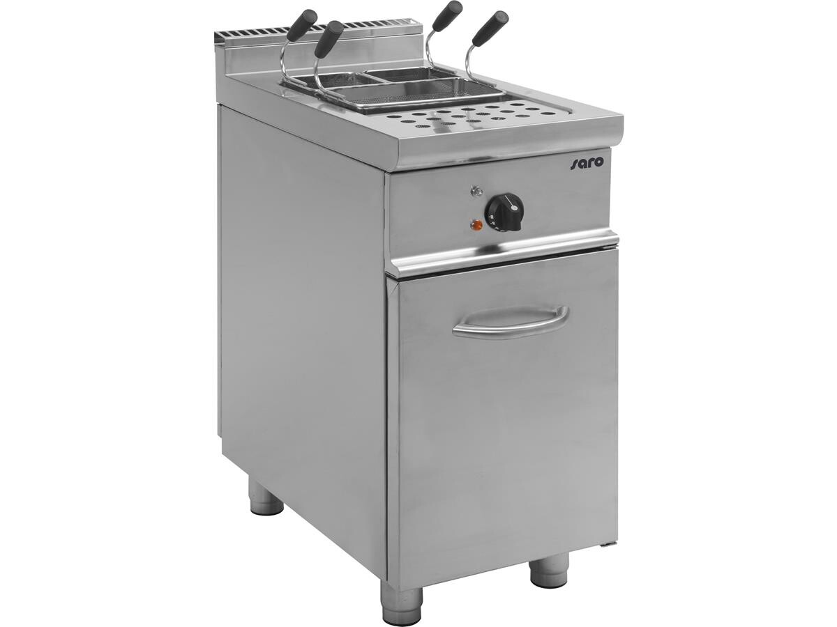 Saro E7/KPE1V40 Elektro-Nudelkocher, 1 Becken, 28 Liter, Standgerät, BTH 400 x 700 x 850 mm