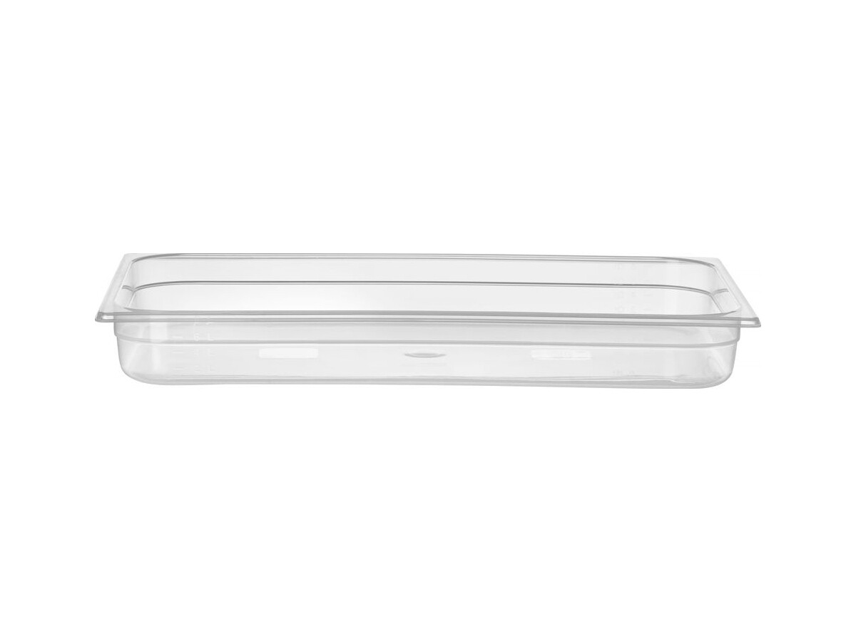 HENDI Gastronorm Behälter GN 1/1, transparent, ohne Deckel, 9L